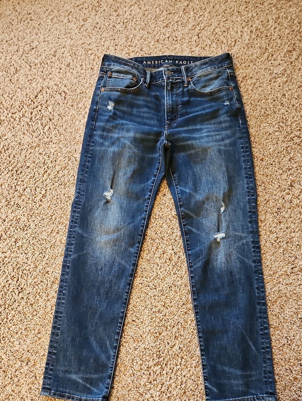 American Eagle Outfitters Men’s athletic Straight Jeans - 31x32